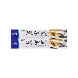 크린랩 크린종이호일 30cm 20M X 2개