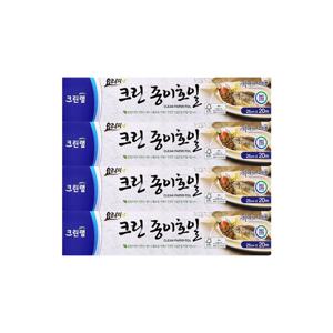 크린랩 크린종이호일 25cm 20M X 4개