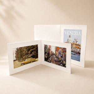 종이액자 트윈슬림 화이트 (4x6 5x7 6x8 8x10 A4)