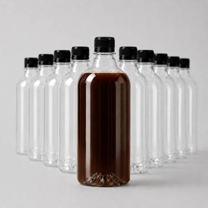 고강도 프리미엄 더치커피 투명 페트병 1000ml 15개 업소용 음료공병
