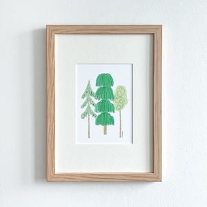 my little forest poster A4