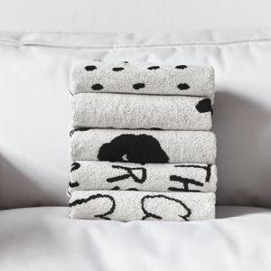 설원 뱀부 극세사 30수 180g 호텔수건 세면타월_5P SET