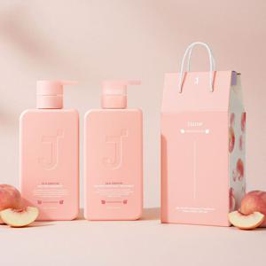 실크케라틴 피치에디션 샴푸+트리트먼트 선물세트(500ml+500ml)