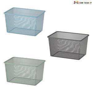 TROFAST 철제 메시 수납함 (중/23cm)