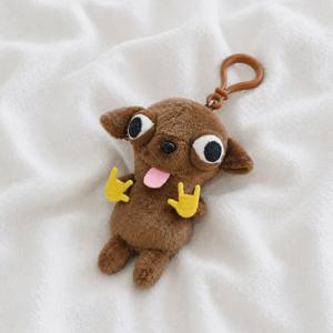 치와와 키링 쓸데없는 쓸모없는 웃긴 선물 귀여운 치왈왈 키링인형 가방걸이 백팩 백참
