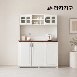 마레 홈카페 도어형 상부 주방 수납장 세트 1185