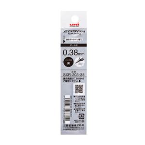 유니 제트스트림 엣지 볼펜 전용 리필심 0.38mm SXR-203-38