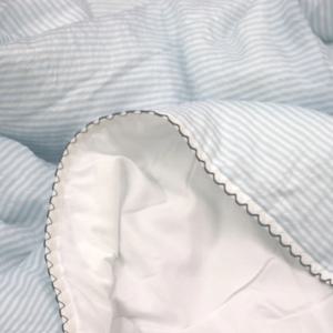제일조아 콜라겐한지 모달 차렵이불 스트라이프 간절기 침구세트 모던