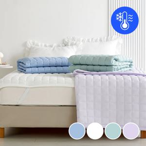 4면 고정밴드가 있는 시어서커 패드 3 size 4 color
