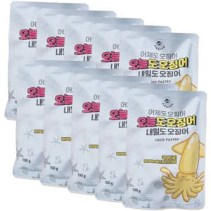 페스츄리오징어 버터구이 오징어 100g*10팩