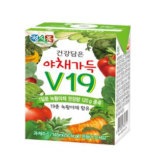 건강담은 야채가득v19 145ml 24개