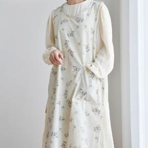 데이지 원피스 앞치마 1color 면 100% 쿠킹 카페 꽃집 주방 공방 앞치마
