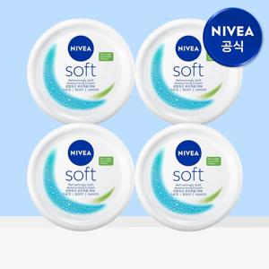소프트 리프레싱 모이스춰라이징 크림 200ml 4개