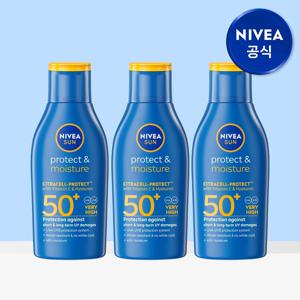 선 프로텍트 앤 모이스춰 선 로션 100ml 3개