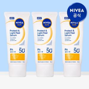 선 프로텍트 앤 라이트 필 퍼펙트 선 세럼 SPF50+ PA+++ 90ml 3개