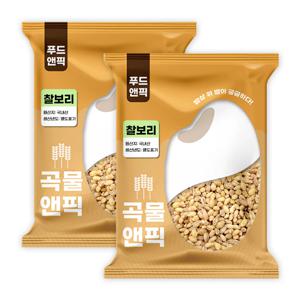 곡물앤픽 국산 찰보리 4kg(2kg+2kg) 국내산 맛있는 찰 보리 쌀