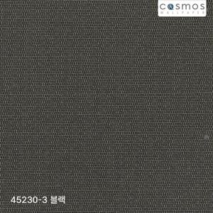 코스모스 앨리스 장폭합지 45230-3 블랙 (이월벽지)벽지촌