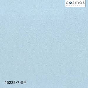 코스모스 앨리스 장폭합지 45222-7 블루 (이월벽지)벽지촌
