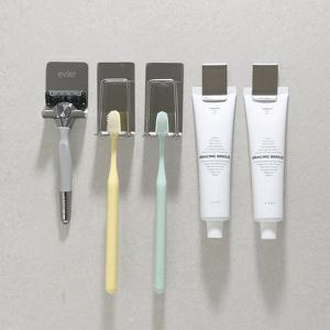 디럭스 올스텐 칫솔꽂이 세트 칫솔 치약 면도기 양치컵 걸이 2type(2인,4인)