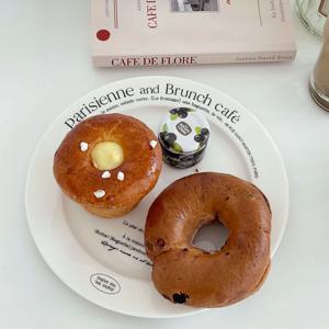 [리퍼] 파리지엔느 레터링접시 홈카페 브런치그릇