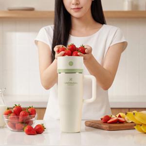 휴대용 믹서 텀블러 미니 믹서기 블랜더 900ml