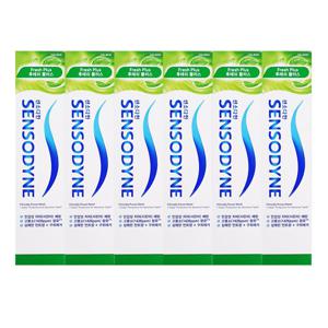 센소다인 후레쉬 플러스 민감성 치약 100g x6