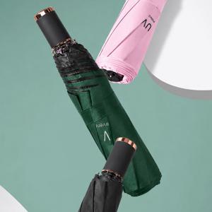 3단 미니 우양산 여름 양산 암막 양우산 초 경량 가벼운 자외선 차단 UV 여성 겸용