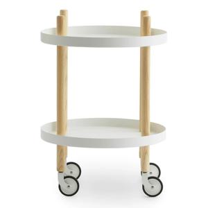 [해외] 블록테이블 45 cm white