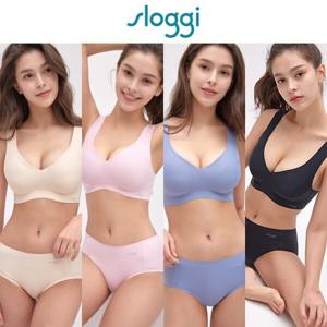 (신세계강남점)슬로기 베이직 프리컷 브라 팬티 세트 4Colors
