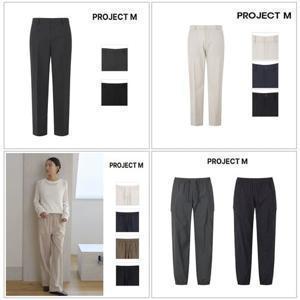 프로젝트엠 F/W 간절기  인기 아이템 슬랙스/데님/플란넬셔츠/케이블니트 9종택1 (EPG1PP1107,EPG1PP1105..)