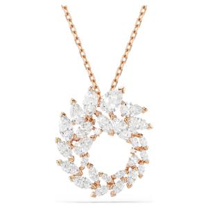 Mesmera 펜던트, 마퀴즈 컷, 화이트, 18K 로즈 골드 피니시