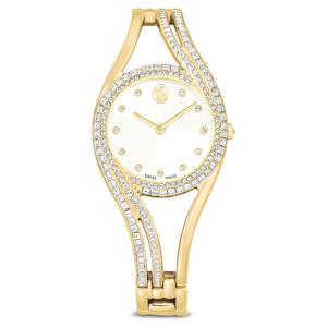 Hyperbola bangle 워치, 스위스 메이드, 메탈 브레이슬릿, 골드 톤, 골드 톤 피니시