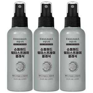 TEMU 슈퍼하드 헤어 워터스프레이 클래식 100ml X3개 / 휴대용 여행용