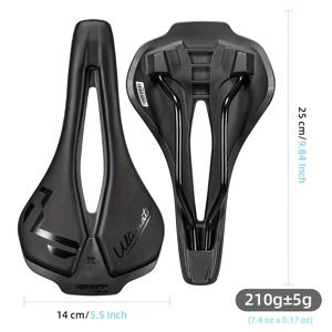 TEMU RYET 3D 프린팅 자전거 안장, 초경량 120G 탄소 안장, MTB 그라벨 로드 자전거용 자전거 좌석, 사이클링 부품