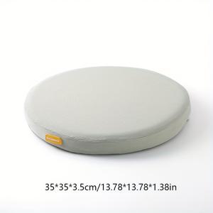 TEMU 1개 원형 메모리폼 쿠션, 의자 쿠션, 엉덩이 패드, 힙 패드, 원형 스툴 패드, 사무실용 소형 원형 쿠션, 쿠션, 요가 쿠션, 야외 캠핑 쿠션