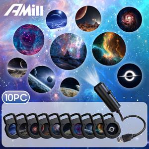 TEMU 10/6/3 패턴 + 조명 프로젝터 무드등, LED 갤럭시 프로젝션 조명- USB 전원 LED 앰비언트 조명, 침실 장식, 침대 옆 무드등, 방 꾸미기, 이벤트 분위기 조명, 휴대용 조명