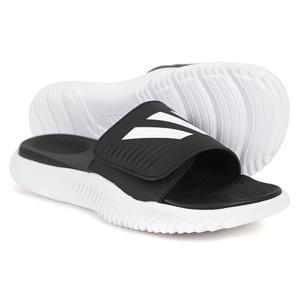 TEMU [국내발송] 아디다스 컴포트 쿠션 슬라이드 남성용 데일리 슬리퍼 검흰
