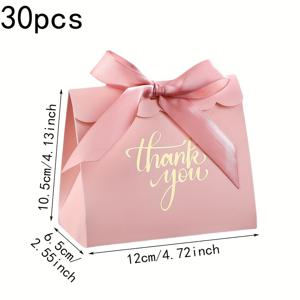 TEMU 30개/팩 크리스마스 창의적인 감사 선물 상자, 할로윈 파티 용품 포장 상자, 웨딩 파보어 상자, 생일 파티 소형 선물 파보어 상자, 감사 선물 상자, 생일 파티 소형 선물 파보어 백, 배첼로렛 파티 포장 상자