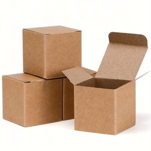 TEMU 25개 소형 종이 상자, 5x5x5cm/2x2x2인치 사각 종이 상자, 정교한 포장 상자, 미니 수제 장식품, 우아한 제품 분할기, 생일 선물 포장 상자, 수제 캔들 포장 상자, 크리스마스 선물 포장 상자