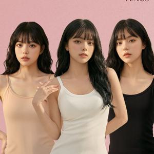 TEMU 비너스 여성 면스판 끈나시, 레이어드 여름 이너 탑 나시, 스판 면 여자 메리야스 런닝 나시티, 검정나시 흰나시 민소매 티셔츠