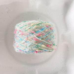 TEMU 50G 드림시티 면사 핸드나이트 얀 1개입, 컬러풀 빈 직조 얀, 화려한 핸드나이트 멀티 스트랜드 얀, 헤어 클립, 스카프, 핸드북 제작 및 기타 재료 얀 제작에 적합, 드림시티 걸 핸드나이트 얀 볼