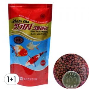 TEMU 1+1 열대어 금붕어 전용사료 240g 영양먹이 밥