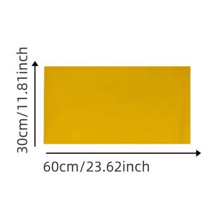 TEMU 1.1-1.2mm 노란색 평직 상층 레이어 천연 소가죽 1장, 중간 정도의 경도, 신발, 귀걸이, 가방, 휴대폰 케이스, 필통, 지갑, 핸드백, 의류, 수제 노트북, 다이어리, 베개, 차량 쿠션 등에 적합