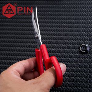 TEMU PIN 날카로운 곡선 팁 바느질 커터 아플리케 자수 가위, 십자수, 자수 실 트리밍, 털실 절단을 위한 정밀 공예 재봉 도구