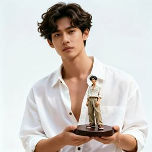 TEMU 1:1 레플리카 맞춤 피규어 - 생일 선물 - 커플 기념품 - 결혼식 선물 졸업 기념 - 독점 맞춤 선물 (당신 또는 당신을 사랑하는 사람을 위해 제작 가능) - 데스크탑 장식품 - 수집용 기념품 - 당신의 디자인 맞춤 제작 - 당신의 피규어를 만들세요