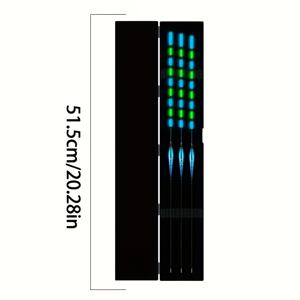 TEMU 3개 전자 발광 플로트 + 플로트 상자 1개 포함, 야간 낚시 적합, 파란색-녹색 꼬리 플로트, ABS 플로트 상자, Crucian carp 및 Common carp 잡이용, 낚시 플로트, 야외 낚시, 호수, 연못, 강, 배터리 없음