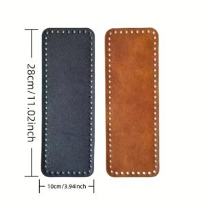 TEMU 핸드메이드 가방 바닥판 10*28 직사각형 대형 가방 바닥 패드, 삼베 가방 DIY 크로셰 가방 패드, DIY 지갑 만들기