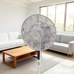 TEMU 5개 세트 빨 수 있는 재사용 가능 선풍기 먼지 덮개 - 가정용 탄성 밴드 디자인 먼지 방지망 (전기 선풍기용), 손가락 보호 장치, 찔림 방지 가드 - 안전한 네트 커버, 공기 질 개선, 가정 및 사무실에 적합, 15.75-19.69인치 가정용 선풍기에 적합