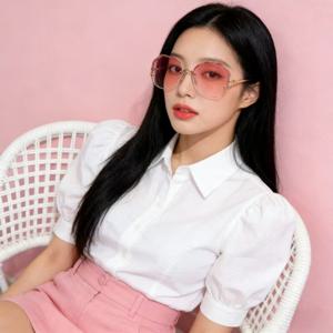 TEMU 올해의 인기 여성용 그라데이션 선글라스 6종 – 오버사이즈 프레임, UV400 보호, 멀티컬러 그라데이션, 데일리/파티 멀티 스타일, 다양한 상황에 완벽