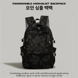 TEMU 대용량 백팩 15인치 노트북 수납 44cm 22L 여성 가방 학생 학교 가방 대학생 수업 캠퍼스 백팩 여행 가방
